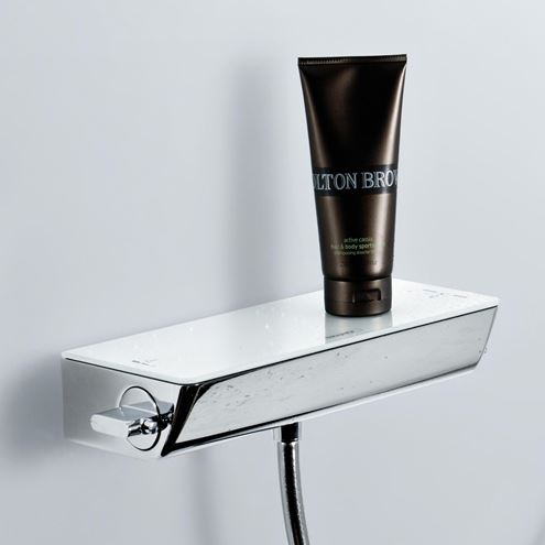 HANSGROHE ECOSTAT SELECT sprchová nástěnná termostatická baterie, bílá/chrom 13161400 Obrázek - fotka