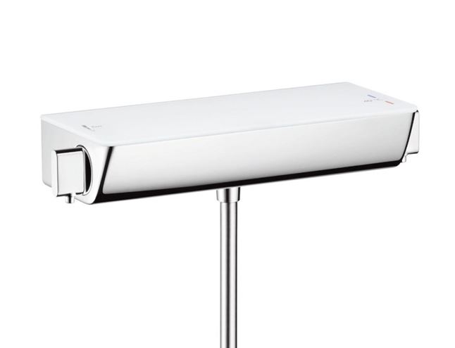HANSGROHE ECOSTAT SELECT sprchová nástěnná termostatická baterie, bílá/chrom 13161400 Obrázek - Hlavní obrázek