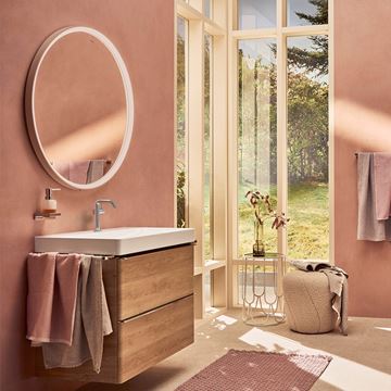 HANSGROHE TECTURIS S 150 Fine umyvadlová stojánková baterie, s odtokovou soupravou, CoolStart, EcoSmart+, chrom 73340000 Obrázek - fotka