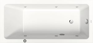 DURAVIT NO.1 vana 150x70 cm, hydromasážní, s nožičkami, akrylát