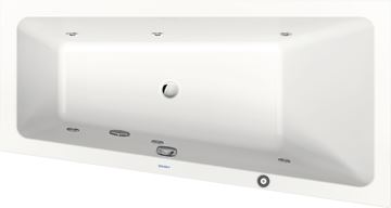 DURAVIT NO.1 rohová vana 150x80 cm, hydromasážní, s nožičkami, akrylát