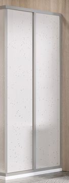 RAVAK SUPERNOVA SRV2 75 sprchové dveře 75x195 cm, posuvné, satin/plast pearl