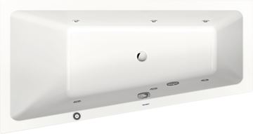 DURAVIT NO.1 rohová vana 160x85 cm, hydromasážní, s nožičkami, akrylát