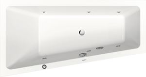 DURAVIT NO.1 rohová vana 160x85 cm, hydromasážní, s nožičkami, akrylát