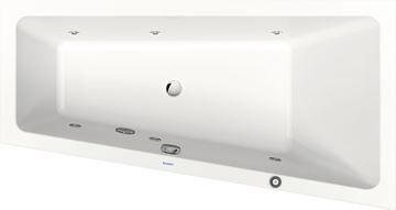 DURAVIT NO.1 rohová vana 160x85 cm, hydromasážní, s nožičkami, akrylát