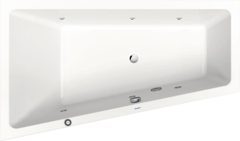 DURAVIT NO.1 rohová vana 170x100 cm, hydromasážní, s nožičkami, akrylát 760508000JP1000 Obrázek - Hlavní obrázek