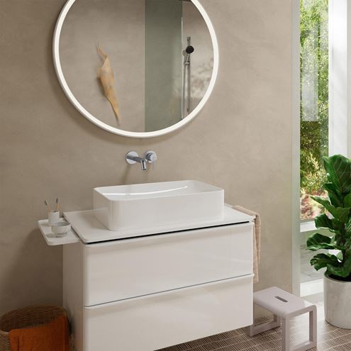 HANSGROHE TECTURIS S umyvadlová podomítková baterie, s odtokovou soupravou, EcoSmart+, chrom 73350000 Obrázek - fotka