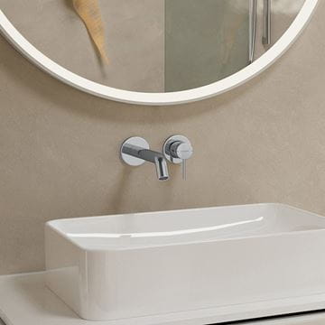 HANSGROHE TECTURIS S umyvadlová podomítková baterie, s odtokovou soupravou, EcoSmart+, chrom 73350000 Obrázek - fotka