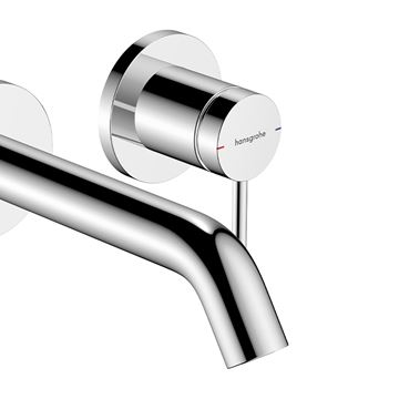 HANSGROHE TECTURIS S umyvadlová podomítková baterie, s odtokovou soupravou, EcoSmart+, chrom 73350000 Obrázek - fotka