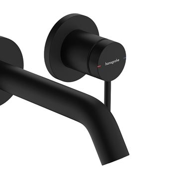HANSGROHE TECTURIS S umyvadlová podomítková baterie, s odtokovou soupravou, EcoSmart+, matná černá 73350670 Obrázek - fotka