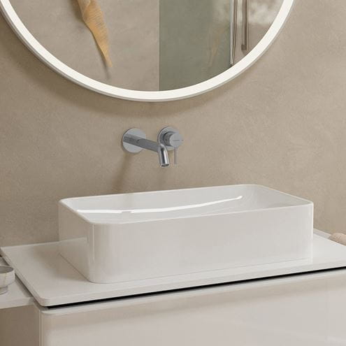 HANSGROHE TECTURIS S umyvadlová podomítková baterie, s odtokovou soupravou, EcoSmart+, chrom 73351000 Obrázek - fotka