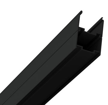 RAVAK SUPERNOVA ASRV3 80 sprchové dveře 80x198 cm, posuvné, černá/sklo grape 15V403R2ZG Obrázek - fotka