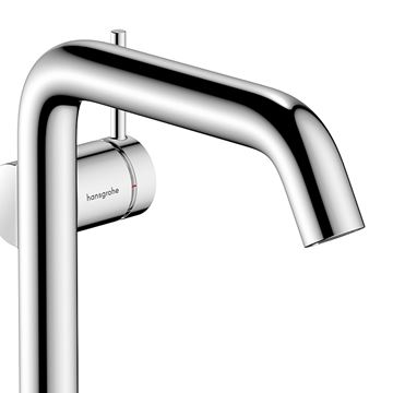 HANSGROHE TECTURIS S umyvadlová stojánková baterie 240 Fine, s odtokovou soupravou, CoolStart, EcoSmart+, chrom 73370000 Obrázek - fotka