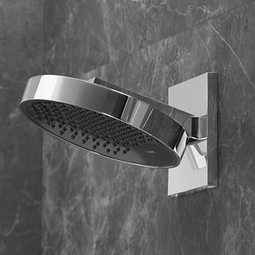 HANSGROHE RAINFINITY 250 1JET horní sprcha pr. 250 mm, s ramenem, EcoSmart, chrom 26227000 Obrázek - fotka
