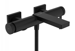 HANSGROHE TECTURIS E vanová nástěnná baterie, s přepínačem, matná černá