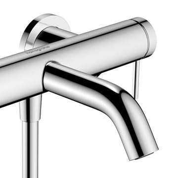 HANSGROHE TECTURIS S vanová nástěnná baterie, s přepínačem, chrom 73422000 Obrázek - fotka
