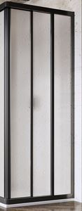 RAVAK SUPERNOVA ASRV3 90 sprchové dveře 90x198 cm, posuvné, černá/plast pearl