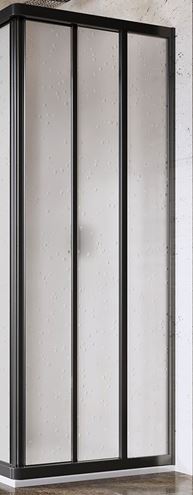 RAVAK SUPERNOVA ASRV3 90 sprchové dveře 90x198 cm, posuvné, černá/plast pearl 15V703R211 Obrázek - Hlavní obrázek