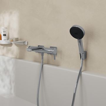 HANSGROHE TECTURIS E vanová nástěnná baterie, s přepínačem, chrom 73420000 Obrázek - fotka