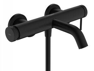 HANSGROHE TECTURIS S vanová nástěnná baterie, s přepínačem, matná černá