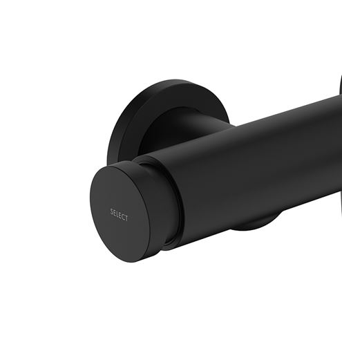HANSGROHE TECTURIS S vanová nástěnná baterie, s přepínačem, matná černá 73422670 Obrázek - fotka