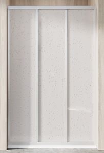 RAVAK SUPERNOVA ASDP3 80 sprchové dveře 80x198 cm, posuvné, satin/plast pearl