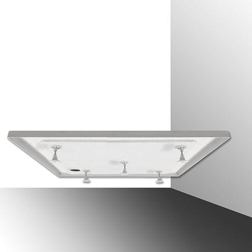ROTH FLAT KVADRO sprchová vanička 80x80 cm, akrylát, bez nožiček 8000118 Obrázek - fotka