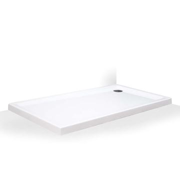 ROTH FLAT KVADRO sprchová vanička 160x75 cm, akrylát, bez nožiček 8000244 Obrázek - fotka