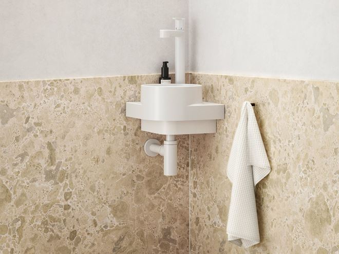 RAVAK YARD 280 C konzola pro rohové umývátko, bílá X01774 Obrázek - fotka