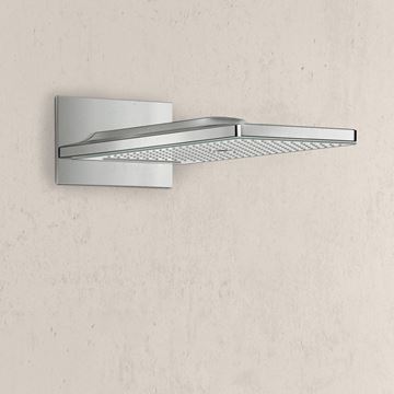HANSGROHE RAINMAKER SELECT 580 3JET horní sprcha 586x258 mm, 3 proudy, EcoSmart, bílá/chrom 24011400 Obrázek - fotka