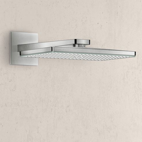 HANSGROHE RAINMAKER SELECT 460 1JET horní sprcha 466x270 mm, s ramenem, bílá/chrom 24003400 Obrázek - fotka