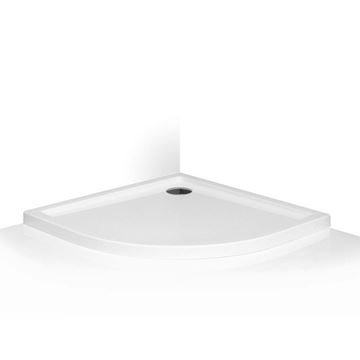 ROTH FLAT ROUND sprchová vanička 90x90 cm, R550, akrylát, bez nožiček 8000116 Obrázek - fotka