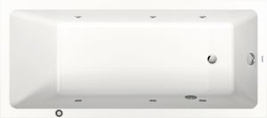 DURAVIT NO.1 vana 180x80 cm, hydromasážní, s nožičkami, akrylát