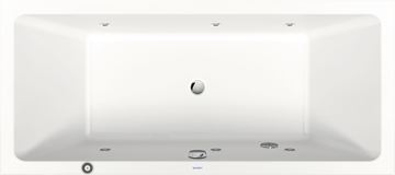 DURAVIT NO.1 vana 180x80 cm, hydromasážní, pro 2 osoby, s nožičkami, akrylát