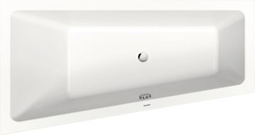 DURAVIT NO.1 rohová vana 160x85 cm, bez nožiček, akrylát