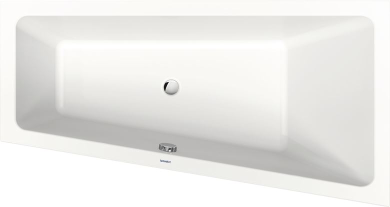 DURAVIT NO.1 rohová vana 160x85 cm, bez nožiček, akrylát 700507000000000 Obrázek - Hlavní obrázek