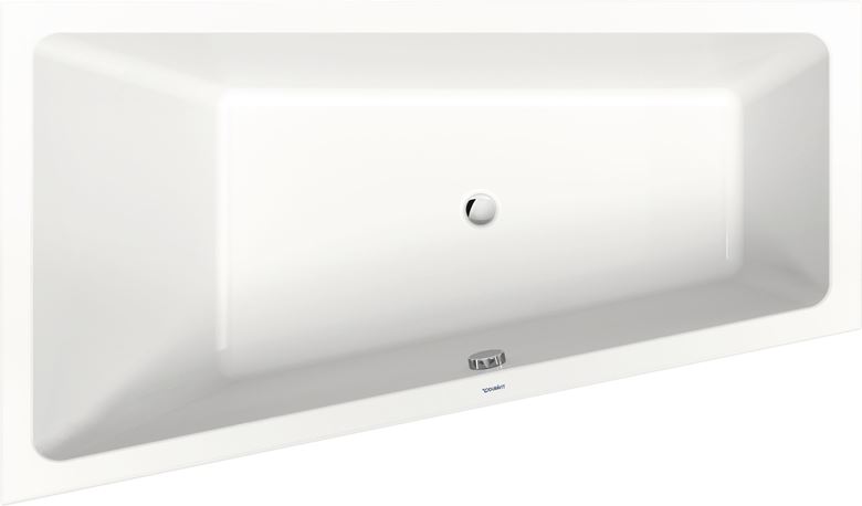 DURAVIT NO.1 rohová vana 170x100 cm, bez nožiček, akrylát 700508000000000 Obrázek - Hlavní obrázek