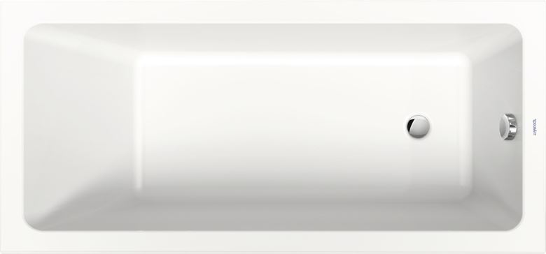 DURAVIT NO.1 vana 150x70 cm, bez nožiček, akrylát 700487000000000 Obrázek - Hlavní obrázek