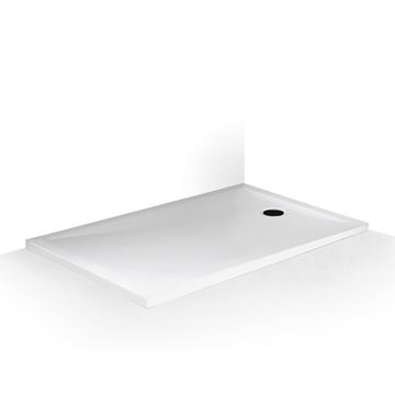 ROTH MARMO NEO SQUARE-R sprchová vanička 140x90 cm, litý mramor, s nožičkami MAN SQ 140090 2E Obrázek - fotka