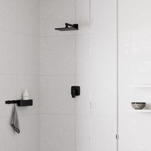 HANSGROHE VERNIS SHAPE 230 1JET horní sprcha 230x170 mm, matná černá 26281670 Obrázek - fotka