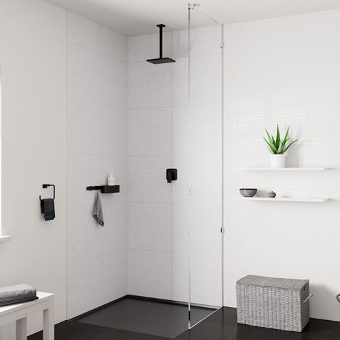 HANSGROHE VERNIS SHAPE 230 1JET horní sprcha 230x170 mm, matná černá 26281670 Obrázek - fotka