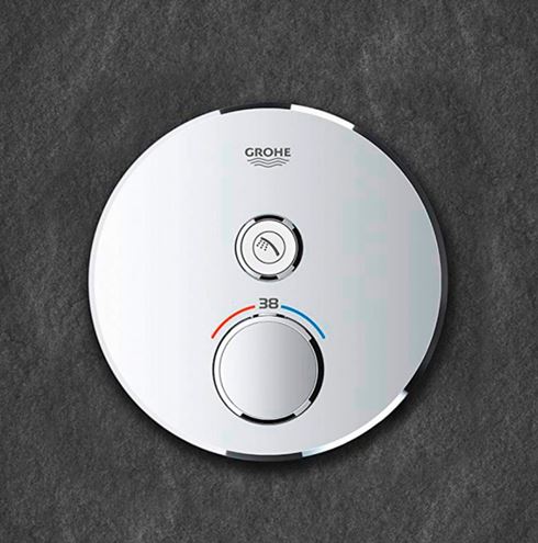 GROHE GROHTHERM SMARTCONTROL sprchová podomítková termostatická baterie, Water Saving, chrom 29118000 Obrázek - fotka