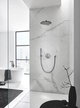 GROHE GROHTHERM SMARTCONTROL podomítková termostatická baterie, pro 2 spotřebiče, Water Saving, hard graphite 29119A00 Obrázek - fotka
