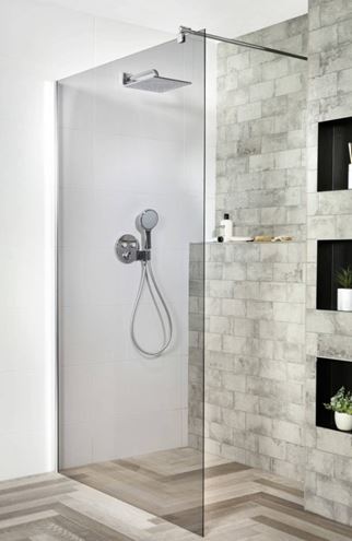 GROHE GROHTHERM SMARTCONTROL podomítková termostatická baterie, pro 2 spotřebiče, s připojením pro hadici a s držákem, Water Saving, chrom 29120000 Obrázek - fotka