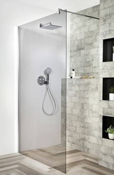 GROHE GROHTHERM SMARTCONTROL podomítková termostatická baterie, pro 2 spotřebiče, s připojením pro hadici a s držákem, Water Saving, chrom 29120000 Obrázek - fotka