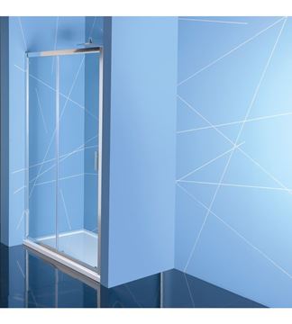 POLYSAN EASY LINE sprchové dveře 130x190 cm, posuvné, aluchrom/čiré sklo EL1315 Obrázek - fotka