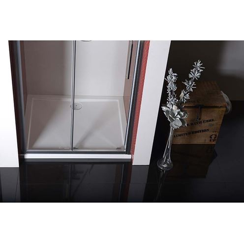 POLYSAN LUCIS LINE sprchové dveře 100x200 cm, posuvné, leštěný hliník/čiré sklo DL1015 Obrázek - fotka
