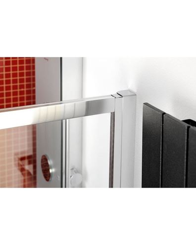 POLYSAN LUCIS LINE sprchové dveře 100x200 cm, posuvné, leštěný hliník/čiré sklo DL1015 Obrázek - fotka