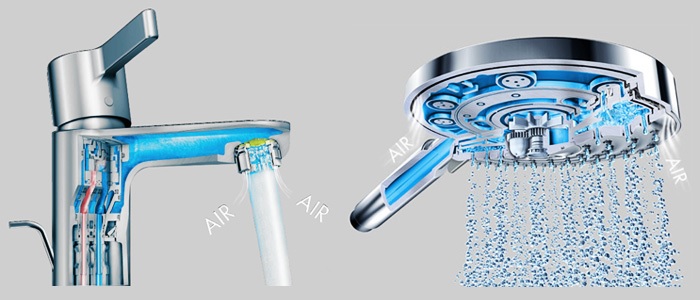 HANSGROHE RAINDANCE 260/260 AIR 1JET horní sprcha 260x260 mm, chrom 26472000 Obrázek - fotka