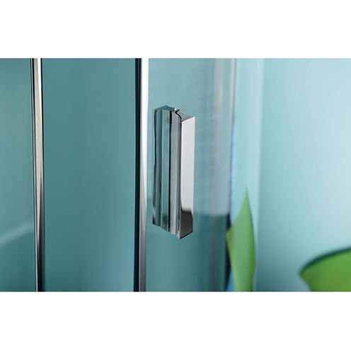 POLYSAN ZOOM LINE sprchové dveře 100x190 cm, lítací, chrom/čiré sklo ZL1310 Obrázek - fotka